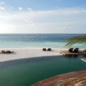 Constance Moofushi - Luxury Maldives Honeymoon Packages - pool view