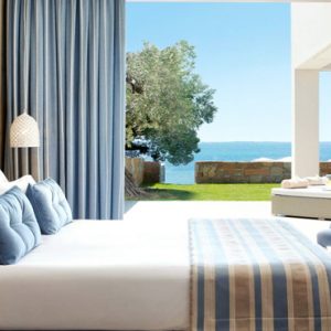 Deluxe Two Bedroom Bungalow Suite Beachfront1 Ikos Olivia Resort Greece Honeymoons