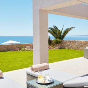 Deluxe Two Bedroom Bungalow Suite Beachfront2 Ikos Olivia Resort Greece Honeymoons
