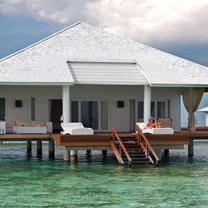 Diamonds Athuruga - Luxury Maldives Honeymoon Packages - overwater villa view