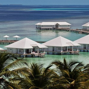 Diamonds Athuruga - Luxury Maldives Honeymoon Packages - view of overwater villa