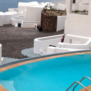 Greece Honeymoon Packages Ambassador Hotel Santorini Luxury Suite 3