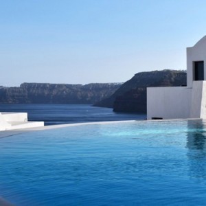 Greece Honeymoon Packages Ambassador Hotel Santorini Pool