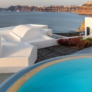 Greece Honeymoon Packages Ambassador Hotel Santorini Pool 3