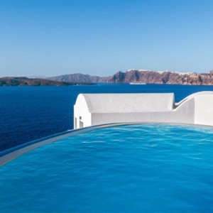 Greece Honeymoon Packages Ambassador Hotel Santorini Pool 4