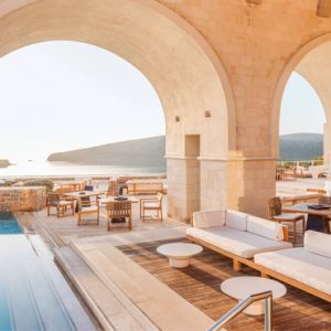 Greece Honeymoon Packages Blue Palace Resort And Spa Lounge Bar