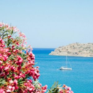 Greece Honeymoon Packages Blue Palace Resort And Spa View From Resort