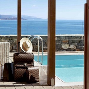 Greece Honeymoon Packages Daios Cove Greece Pool