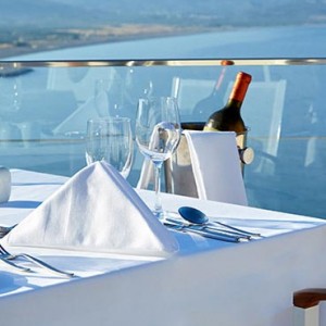 Greece Honeymoon Packages Lindos Blu Hotel Dining 3