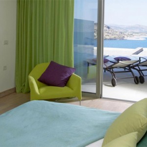 Greece Honeymoon Packages Lindos Blu Hotel Double Room With Shared Pool