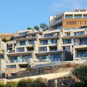 Greece Honeymoon Packages Lindos Blu Hotel Exterior