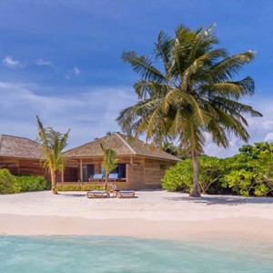 Hurawalhi Island - Luxury Maldives Honeymoon Packages - Beach Villa beach