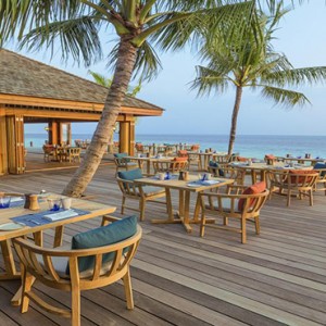 Hurawalhi Island - Luxury Maldives Honeymoon Packages - Restaurant2