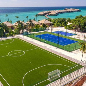 Hurawalhi Island - Luxury Maldives Honeymoon Packages - Sports ground