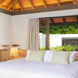 JA Manafaru - Luxury Maldives Honeymoon Packages - One bedroom beach suites with private pools bedroom