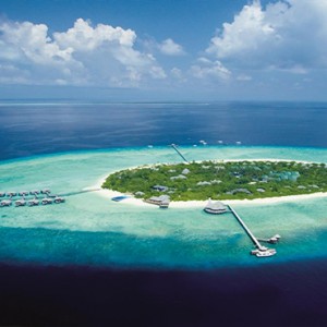 JA Manafaru - Luxury Maldives honeymoon packages - Aerial view