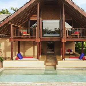 Jetwing Vil Uyana - Luxury Sri Lanka Honeymoon Packages - Forest Dwelling exterior with pool