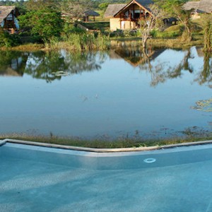 Jetwing Vil Uyana - Luxury Sri Lanka Honeymoon Packages - Pool and lake