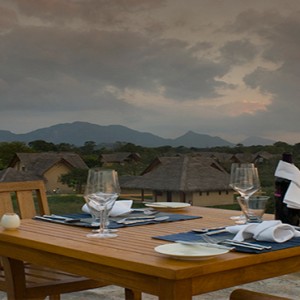 Jetwing Vil Uyana - Luxury Sri Lanka Honeymoon Packages - Private dining with a view