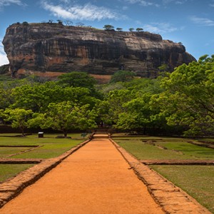 Jetwing Vil Uyana - Luxury Sri Lanka Honeymoon Packages - Sigiriya rock attraction