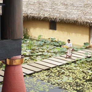 Jetwing Vil Uyana - Luxury Sri Lanka Honeymoon Packages - Spa Entrance