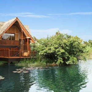 Jetwing Vil Uyana - Luxury Sri Lanka Honeymoon Packages - Water Dwelling Exterior