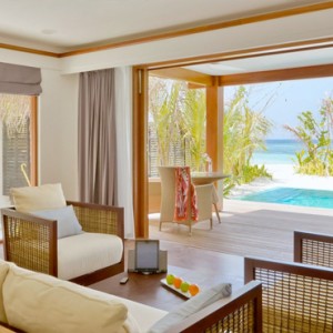 Kandolhu Maldives - Luxury Maldives Honeymoon Packages - Duplex Pool Villas pool view