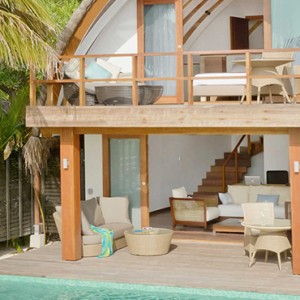 Kandolhu Maldives - Luxury Maldives Honeymoon Packages - Duplex pool villa exterior