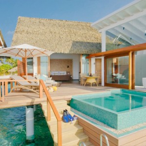 Kandolhu Maldives - Luxury Maldives Honeymoon Packages - Ocean Pool Villa view