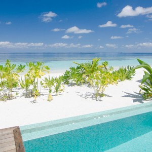 Kandolhu Maldives - Luxury Maldives Honeymoon Packages - Pool Villas pool ocean view