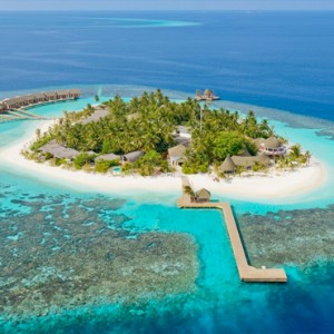 Kandolhu Maldives - Luxury Maldives Honeymoon Packages - aerial view