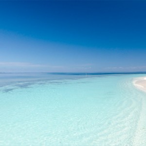 Kandolhu Maldives - Luxury Maldives Honeymoon Packages - ocean and beach view