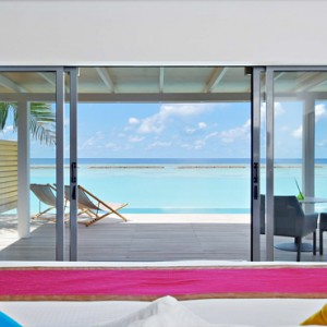 Kuramathi Maldives - Luxury Maldives Honeymoon Packages - Pool villa Pool and Ocean view1