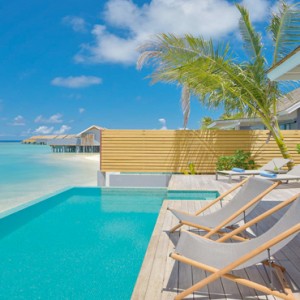 Kuramathi Maldives - Luxury Maldives Honeymoon Packages - Pool villa exterior