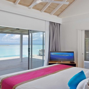 Kuramathi Maldives - Luxury Maldives Honeymoon Packages - Pool villa interior