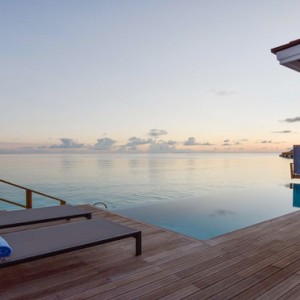 Kuramathi Maldives - Luxury Maldives Honeymoon Packages - Thundi Water Villa with Pool pool view