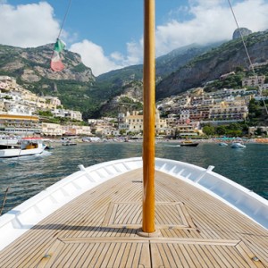 Le Sirenuse - Luxury Italy Honeymoon Packages - boat ride