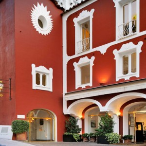 Le Sirenuse - Luxury Italy Honeymoon Packages - hotel exterior