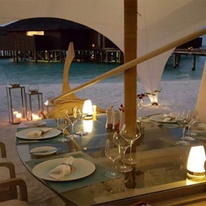 Lily Beach Resort and Spa at Huvahendhoo - Luxury Maldives Honeymoon Packages - Dhoni dinner