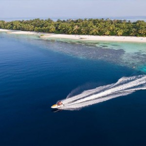 Lily Beach Resort and Spa at Huvahendhoo - Luxury Maldives Honeymoon Packages - Jet ski