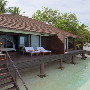 Lily Beach Resort and Spa at Huvahendhoo - Luxury Maldives Honeymoon Packages - Lagoon Villa exterior