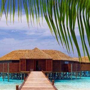 Lily Beach Resort and Spa at Huvahendhoo - Luxury Maldives Honeymoon Packages - Tamara Spa view