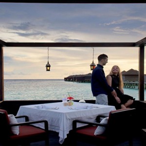 Lily Beach Resort and Spa at Huvahendhoo - Luxury Maldives Honeymoon Packages - Tamarind restaurant