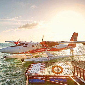 Lux South Ari Atoll - Luxury Maldives Honeymoon Packages - Arrival Jetty