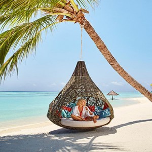 Lux South Ari Atoll - Luxury Maldives Honeymoon Packages - Beach hammock