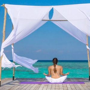 Maldives Honeymoon Packages Sun Siyam Vilu Reef Yoga On Deck