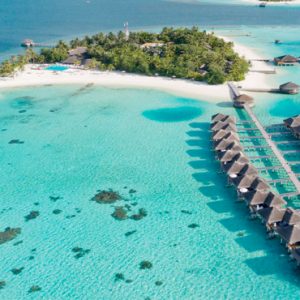 Maldives Honeymoon Packages Maafushivaru Aerial View2