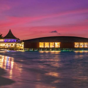 Maldives Honeymoon Packages Kuramathi Island Resort Maldives Beach At Night