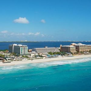 Mexico Honeymoon Packages Secrets The Vine Cancun Aerial View