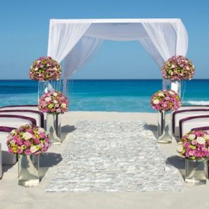 Mexico Honeymoon Packages Secrets The Vine Cancun Beach Wedding Theme Setup